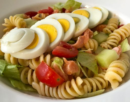 Pastasalade honing-dille