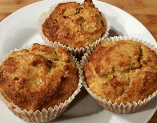 Carrot cake muffins