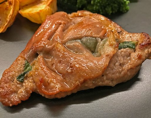 Saltimbocca plat