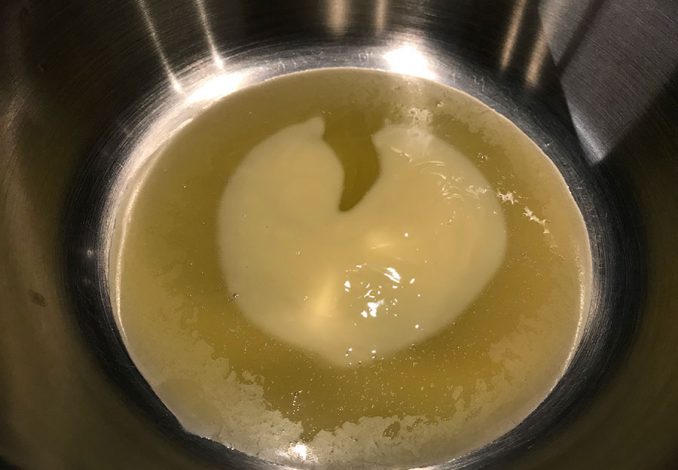 Bechamel boter smelten