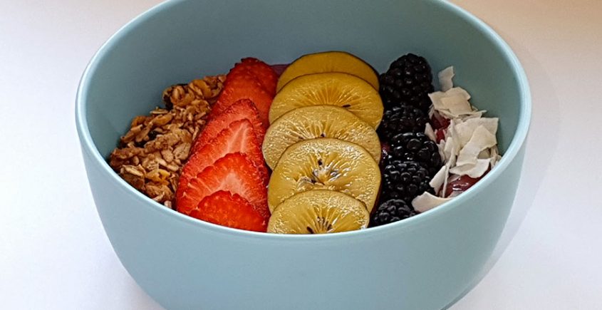 Smoothie bowl - Bosvruchten