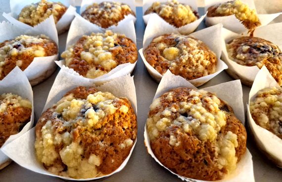 Muffins Blue Berries